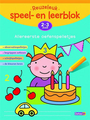 Deltas sjove spille- og læreblok, allerførste træningsspil 2-3