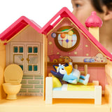 Elglegetøj Bluey Mini Speelhuis med møbler og leget figur