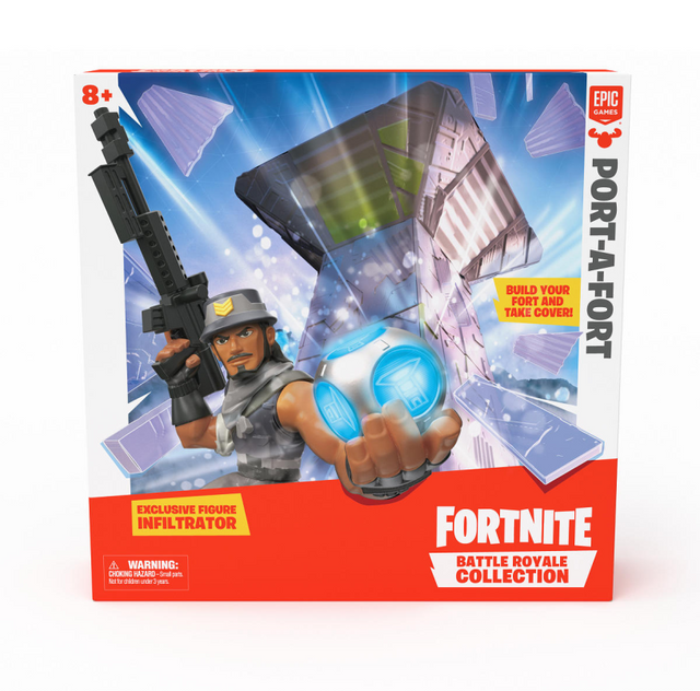 Fortnite - port a fort display set
