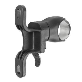 Messingleje m-bølge adapter til flaskeholder sort 22,2-31,8 mm.