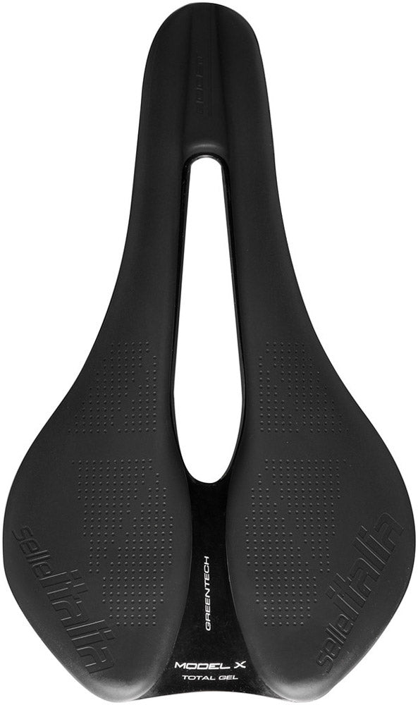 Selle Italia model x grøn comfort+ superflow sadel