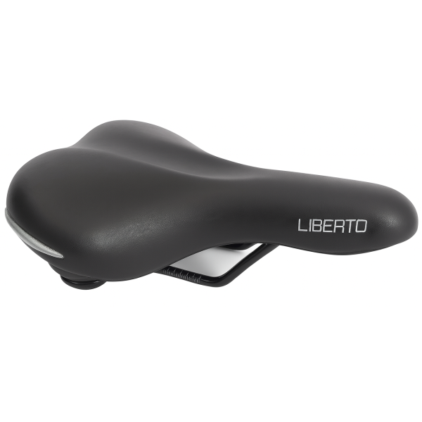 Edge cykelsadel liberto - sort (værkstedsemballage)