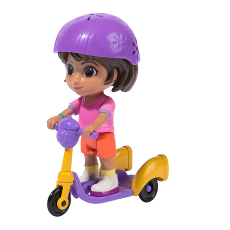 Dora the explorer spin master dora lege figursæt med dora, tico og scooter - legetøj.