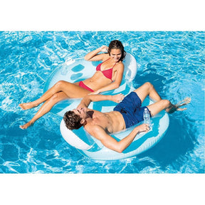 Intex 56800EU Double Lounge swimmingpool med flaskeholdere 198x117 cm