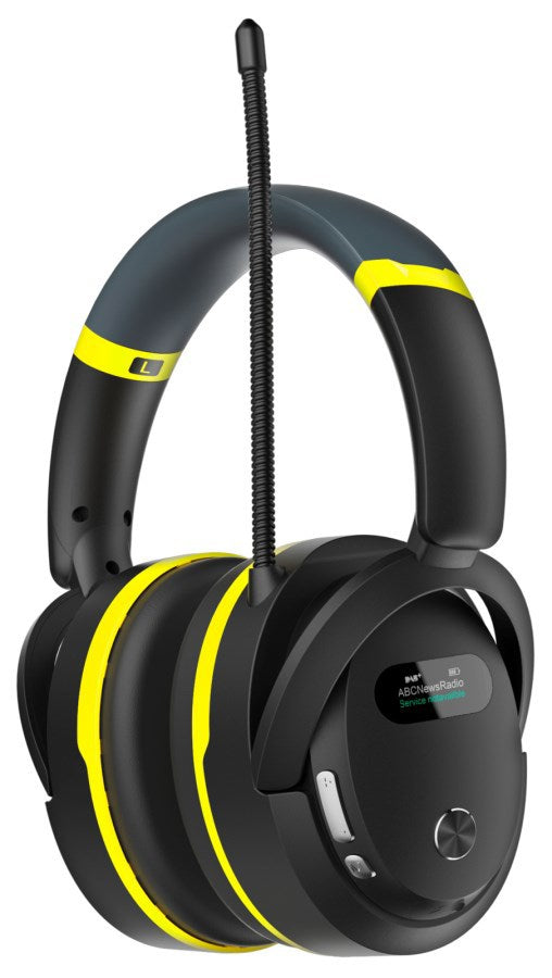 Kerbl produkters høreværn virker beskytter med dabplus radio og bluetooth