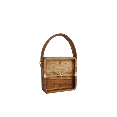 Cosydecor ur vienne wood 11x11x3,2cm