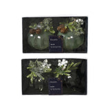 Decoris julevedhæng ornament sæt 2 stk ø8cm