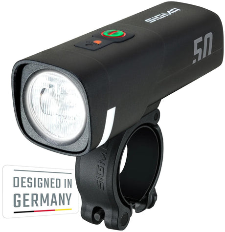 Sigma sport scheinwerfer aura 50 sigma batteri lys aura