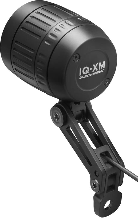 Forlygte Busch und Müller Lumotec IQ -XM High Beam til E -Cykel - 120 170 Lux - Sort