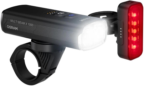 Osram lyssæt leds cykel multibeam x 1000 genopladelig headli ledsbike multibeam x 1000