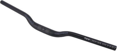 Ergotec styrer Ergo M 31.8 640mm mat sort