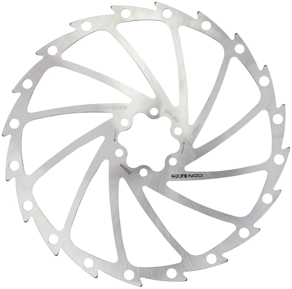 Contec bremseskive cdr-2 ct skive br. rotor cdr-2 203 mm 6-huls
