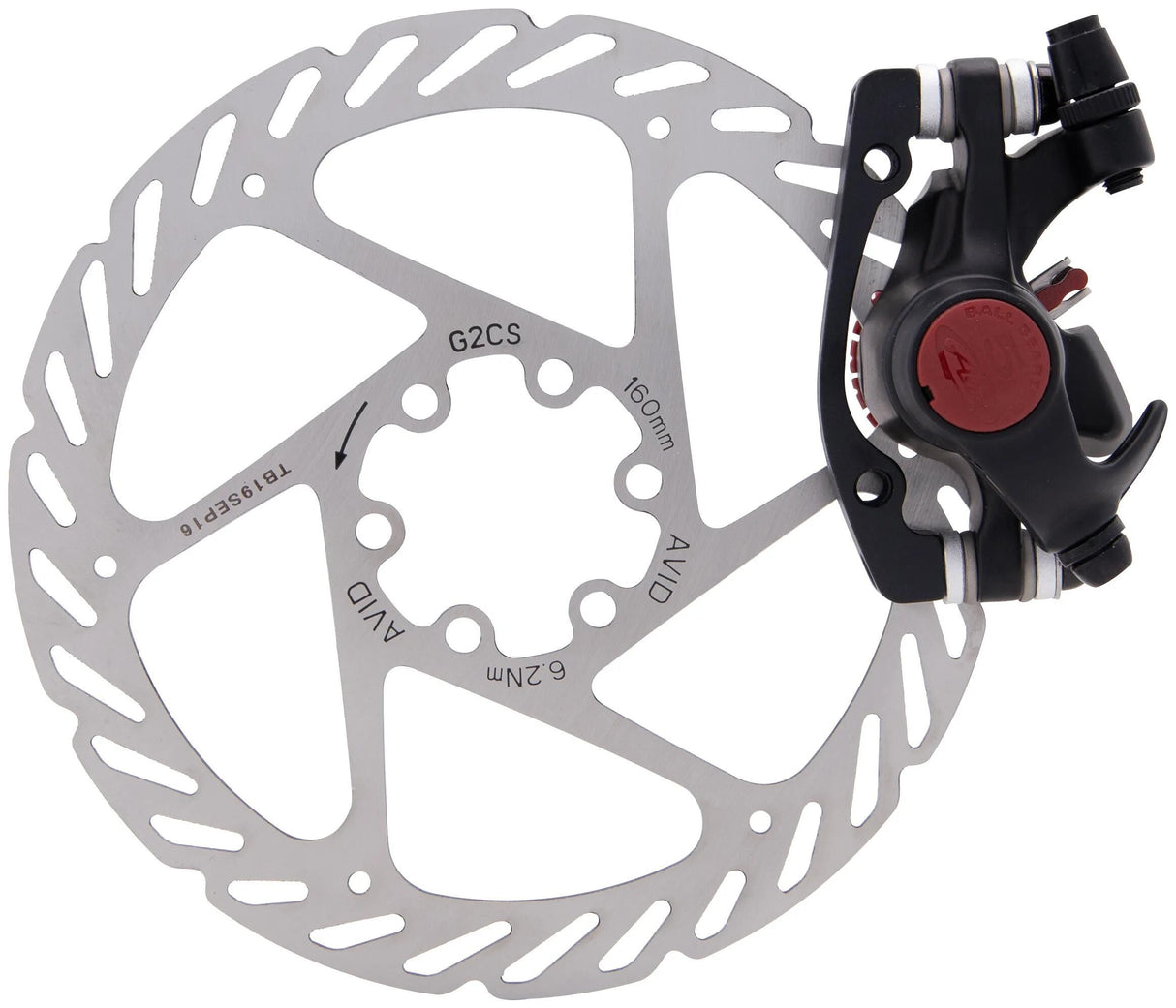 Avid skivebremse kugleleje 5 mtb skive br. bb7 mtb 160mm