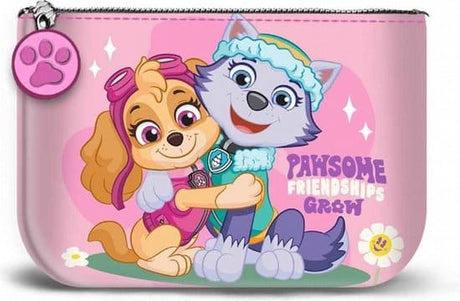 Jim jam paw patrol lyserød pung med lynlås