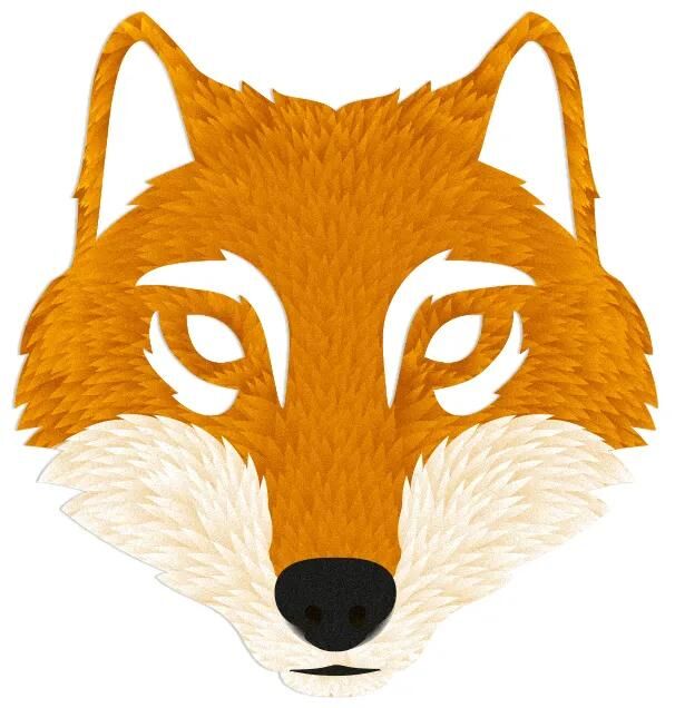 Reflekterende berlin refleks klistermærker refl.strip refl.berlin decals wolf orange