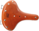 Contec sadel classic exclusiv touring damen ct sadel cl. ekskl. tur. læder dame honning