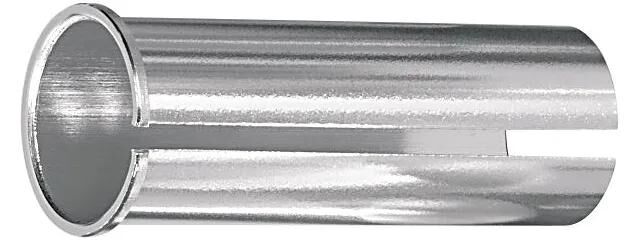 Ergotec sadelpind fyldebøsning 80mm 27,2-31,6 mm 63823000 sølv