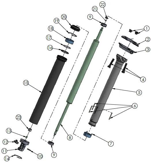 Contec servicesæt nara drop kit c ct service kit nara drop kit c