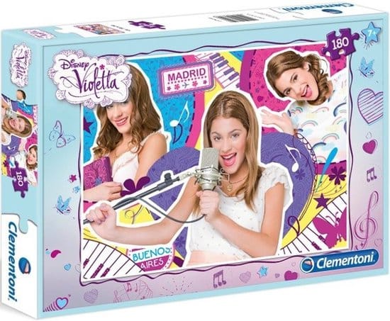 Clementoni violetta børnepuslespil Madrid 180 brikker