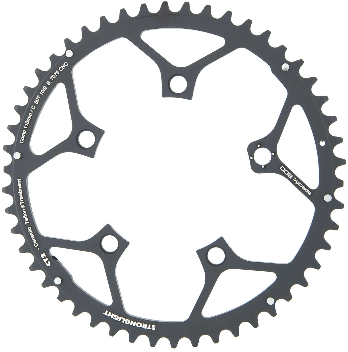 Stronglight kædering ct2 kædering stærkl. ct2 110mm 48t f.campa10sp