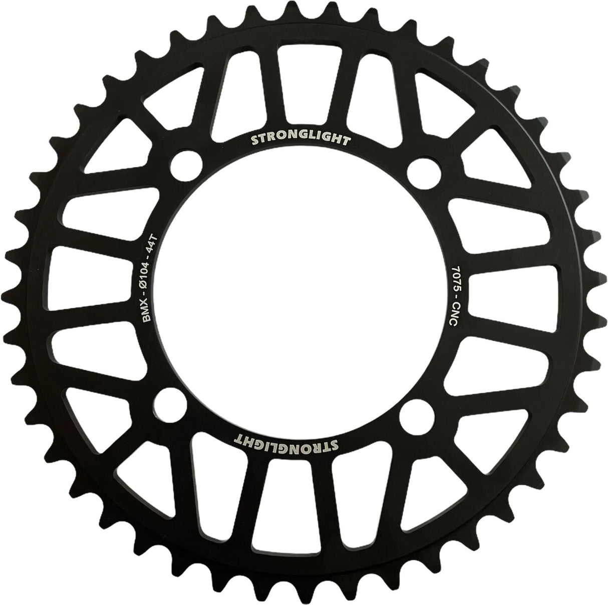 Stronglight kædering bmx race kædering bmx race 46t alu sort