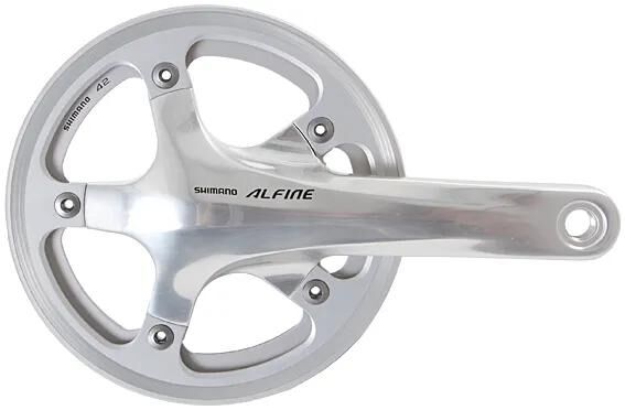 Shimano kranksæt alfine fc-s501 kranksæt shim.alfi.fcs501 45t.170mm ht2 1sp sil
