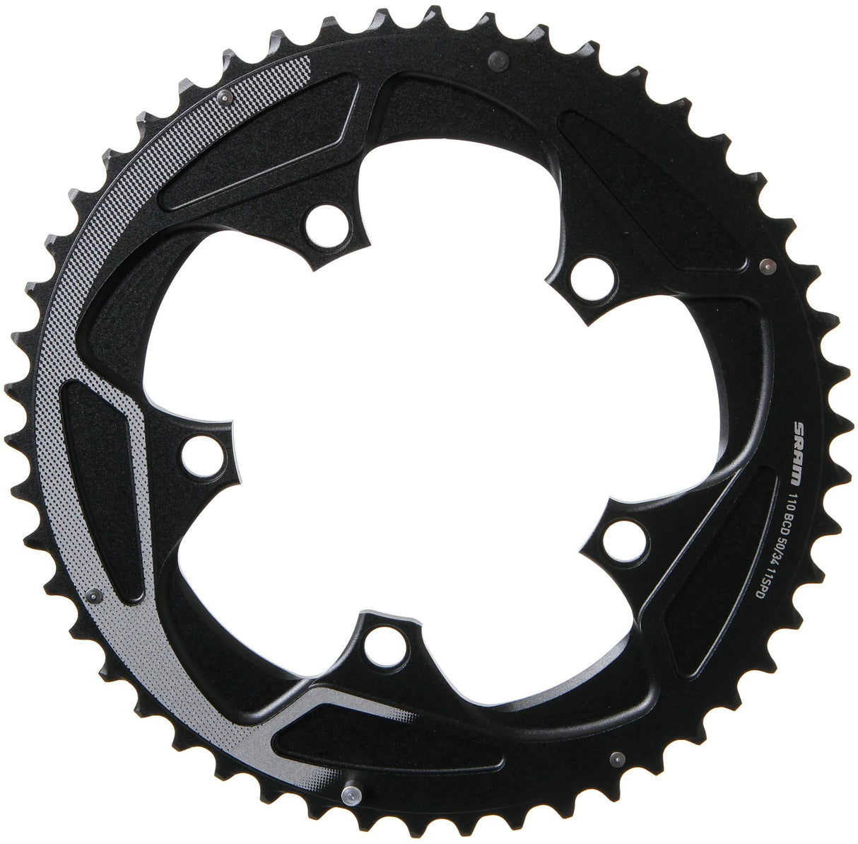 Sram chainring road dobbelt kæde ring roaddoub. 50t sil.