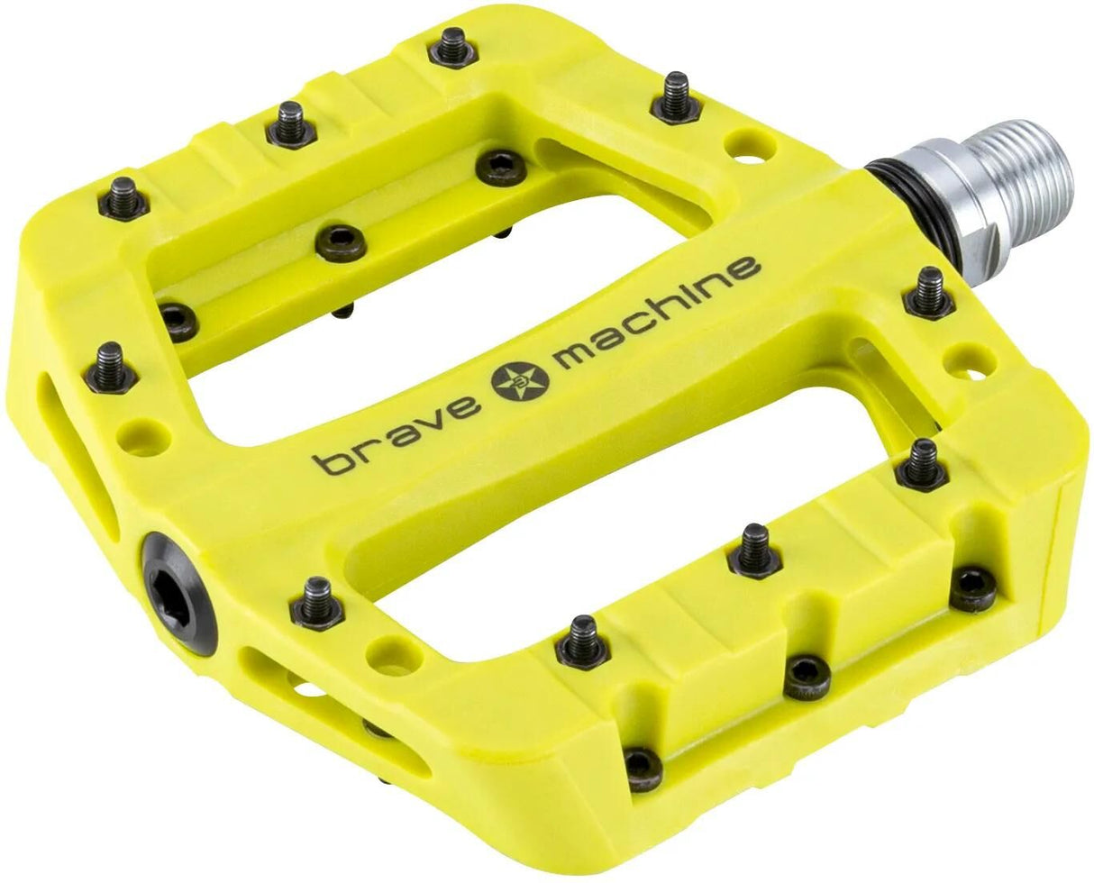 Brave pedal dirt light platf.pedal dirt light limegrøn