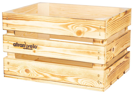 Atranvelo holzbox woody avs trækasse hos.velo woody avs