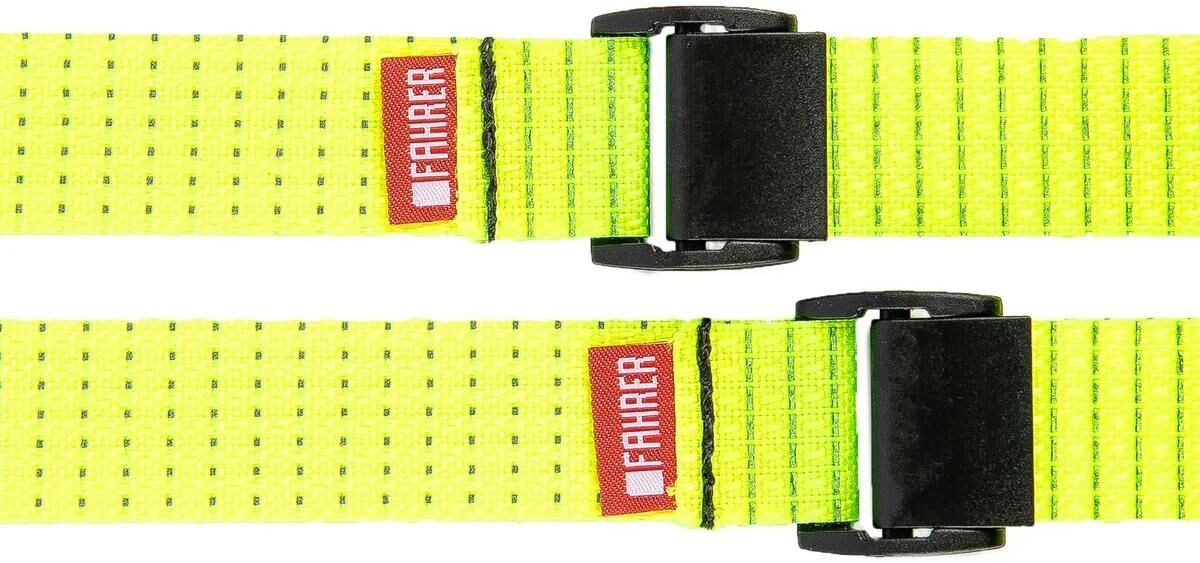 Fahrer spanngurt mini strop surringsrem mini strop str m neon gul