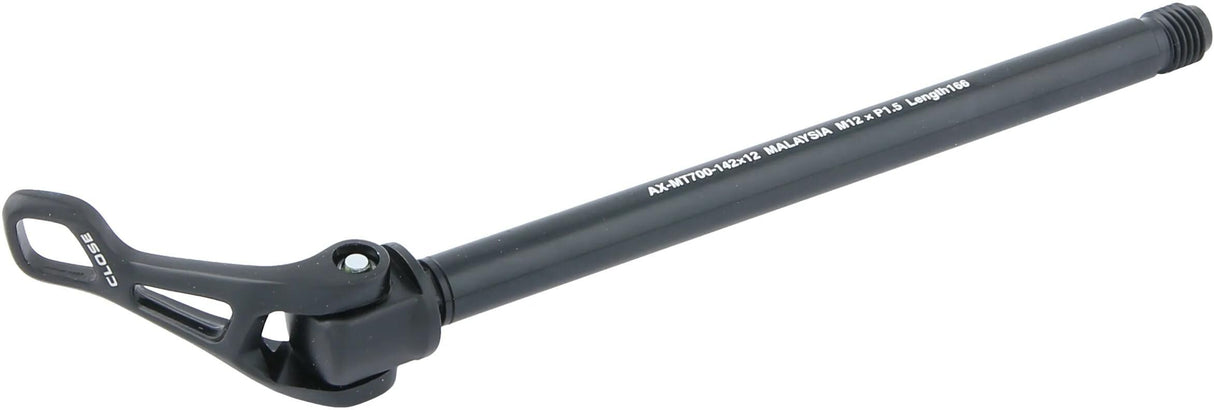 Shimano thru axle baghjul e-thru sm-t700 shim.axle ethru smaxmt700 142x12mm