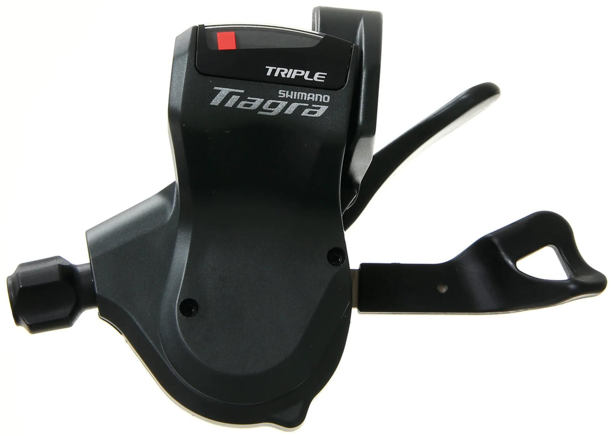Shimano tommelfingerjustering tiagra 4703 10s triple venstre sort