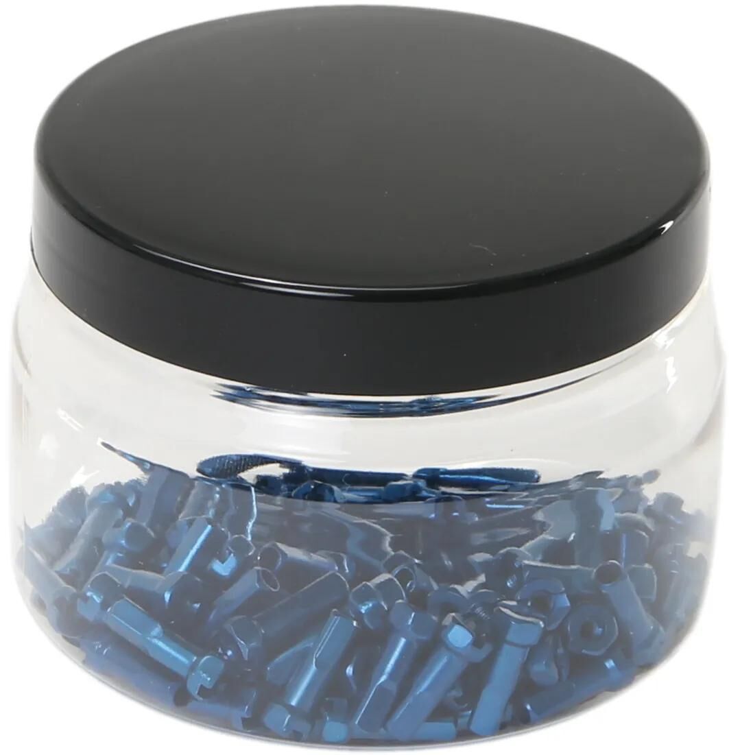 Sapim eger nippel 14 polyax 14mm blå aluminium (100 stk)