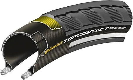 Continental dæk top kontakt ii conti dæk top kontakt 47-622 b b+rt fold
