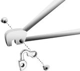 Union Derailleurpad GH-129 med skruesæt M8X0.75