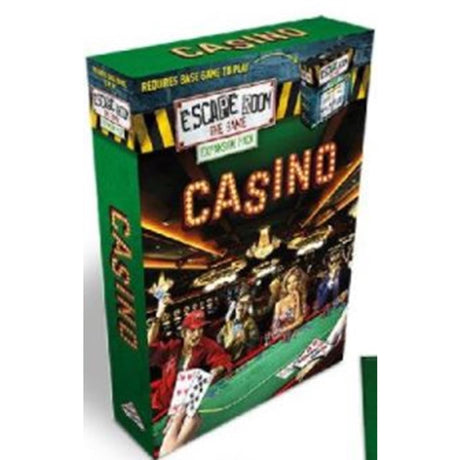 Identitetsspil idgames escape room udvidelsessæt: casino
