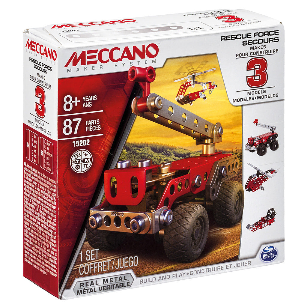 Meccano Meccano Multi brandbil 3i1