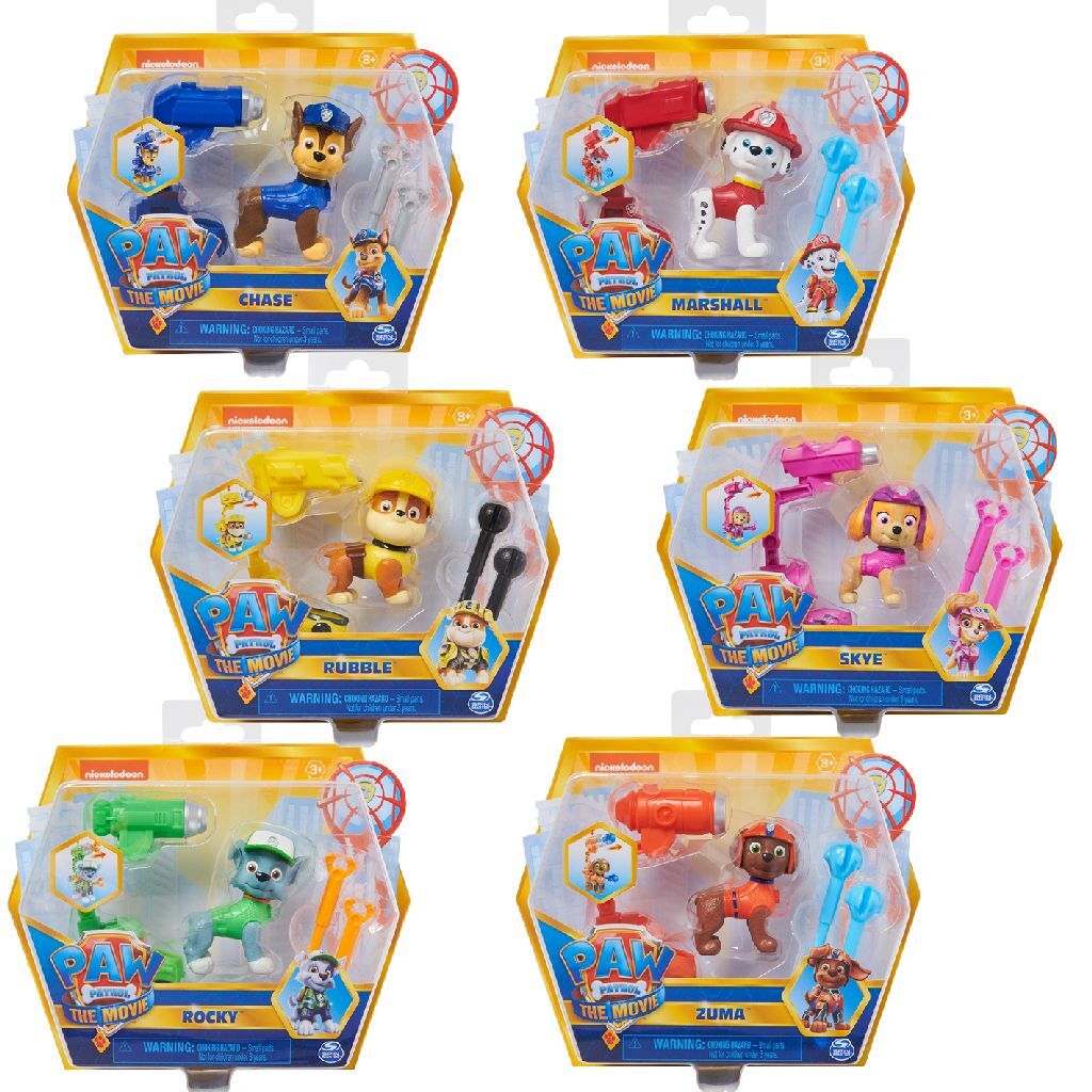 Spinmaster paw patruljerer filmens deluxe heltehvalpe