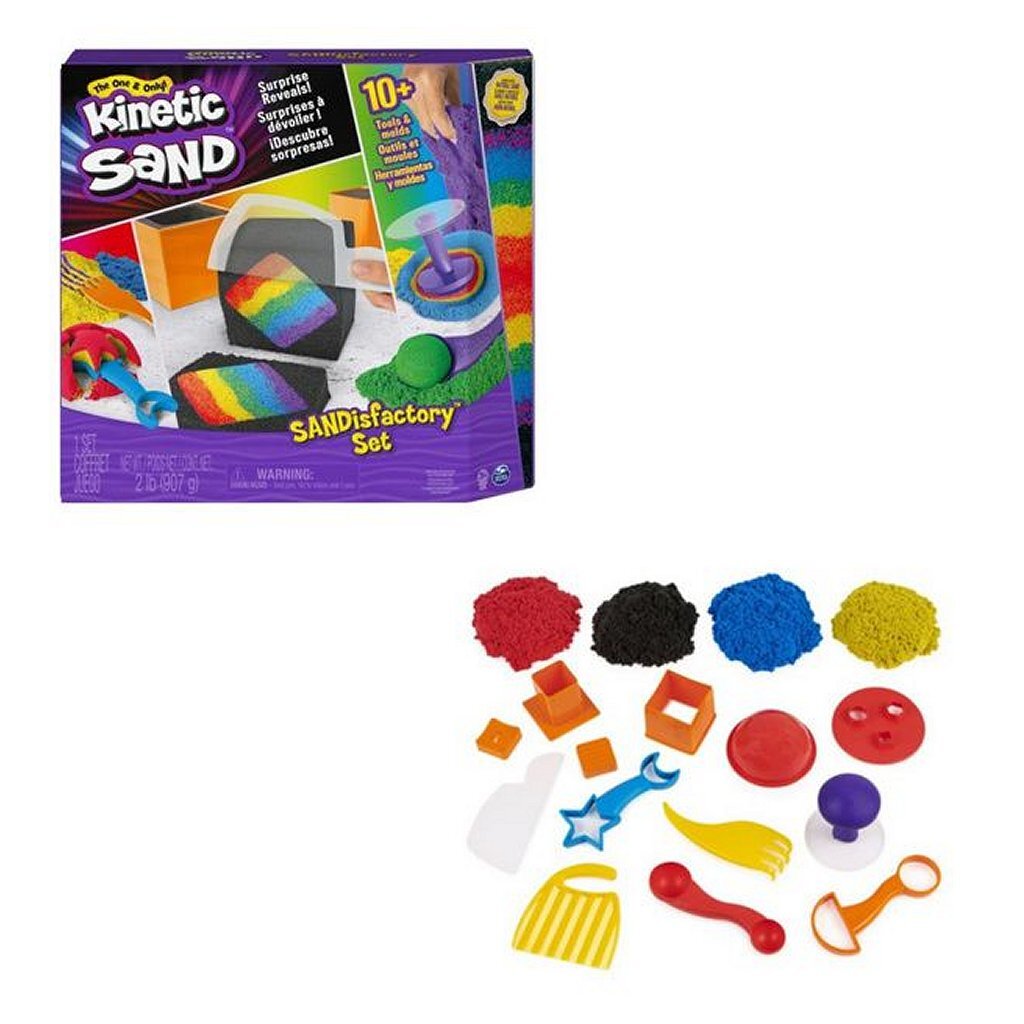 Kinetic Sand Kinetic Sand Sand Factory Sæt