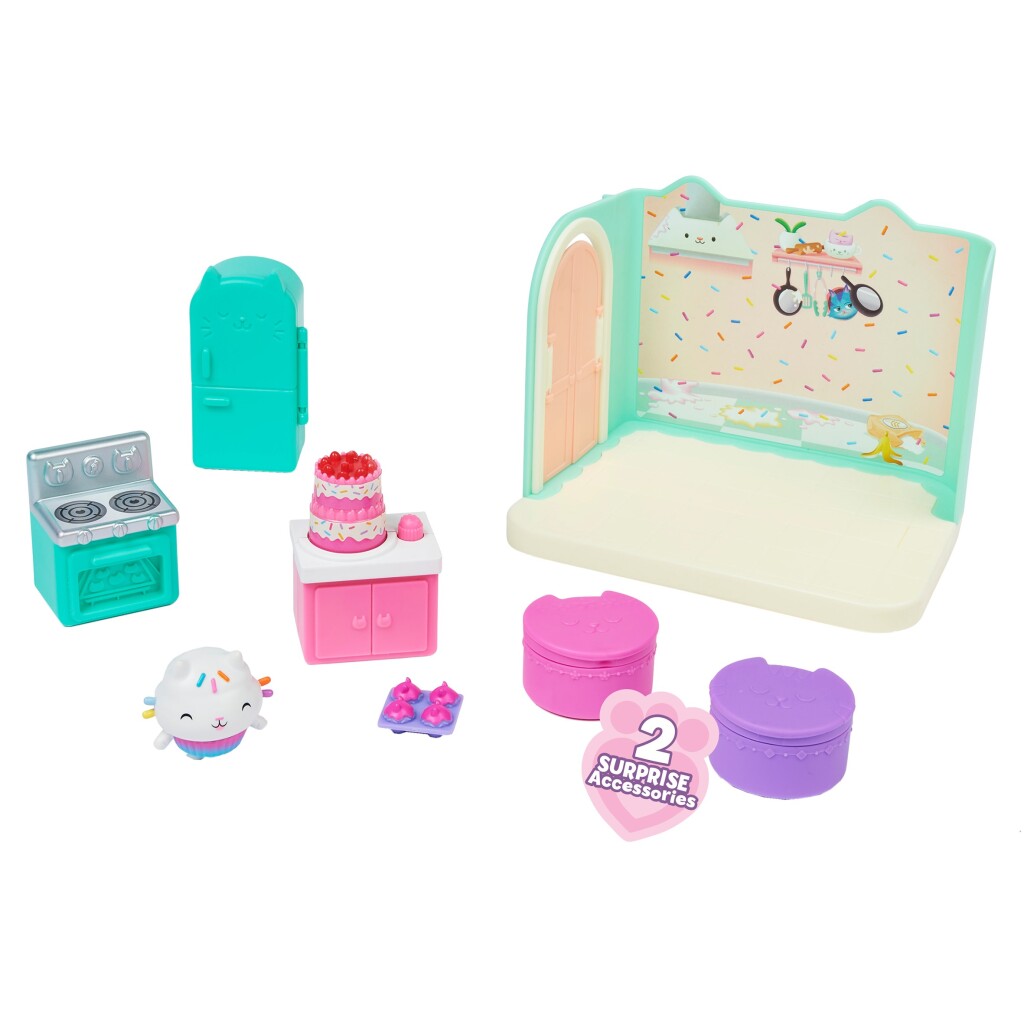 Gabby's Dollhouse - Cakey's Kitchen Legesæt