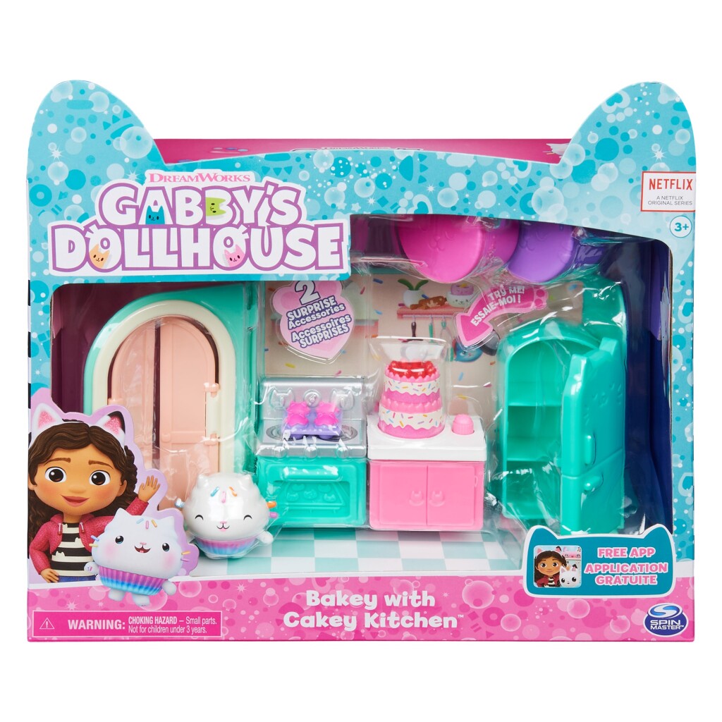Gabby's Dollhouse - Cakey's Kitchen Legesæt
