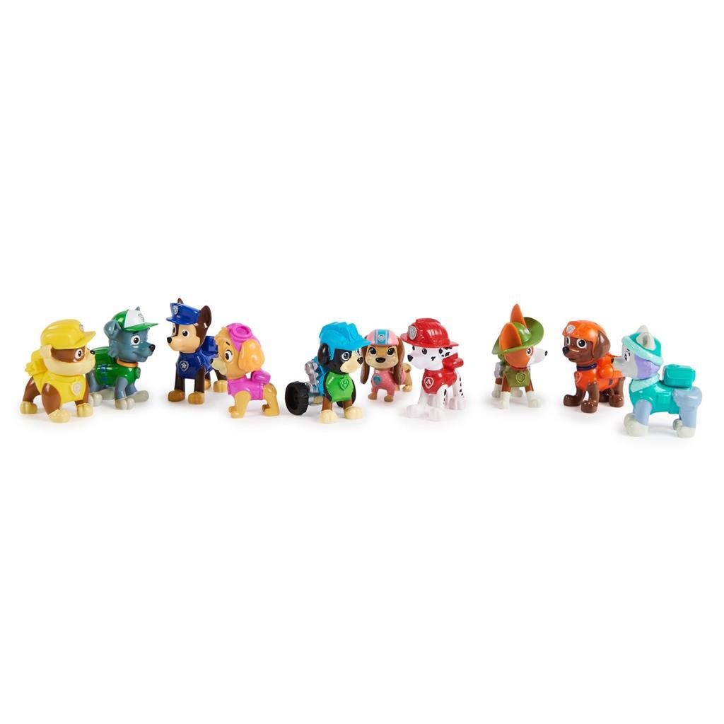 Paw patrulje gavesæt 10 figurer