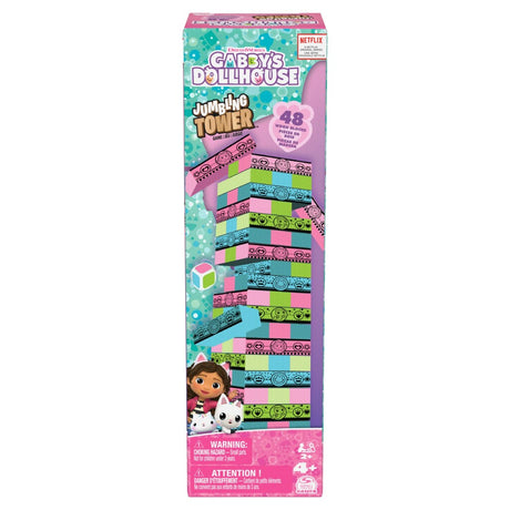 Spin master spil gabby's dollhouse - jumbling tower spil