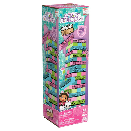 Spin master spil gabby's dollhouse - jumbling tower spil