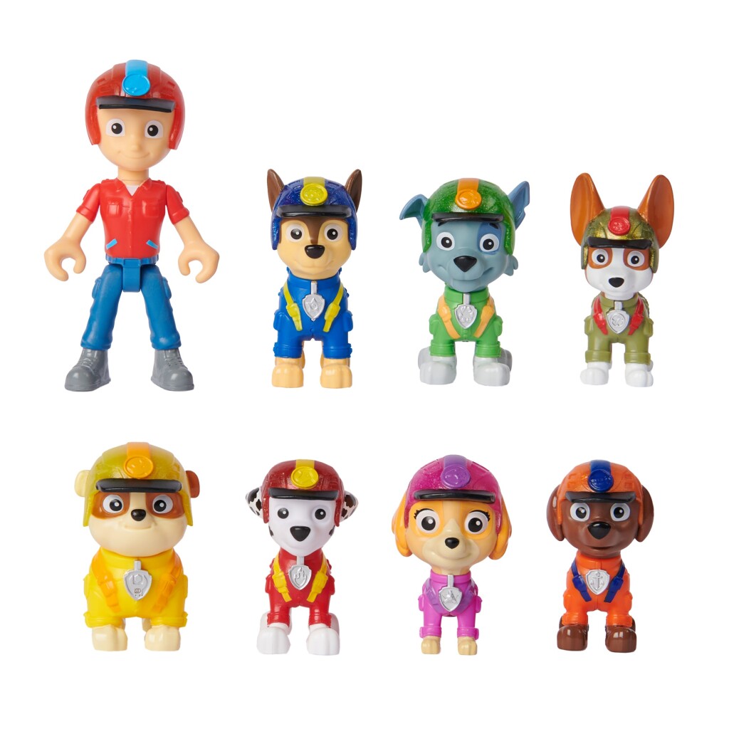 Paw patrulje jungle hvalpe figurer 8-delt