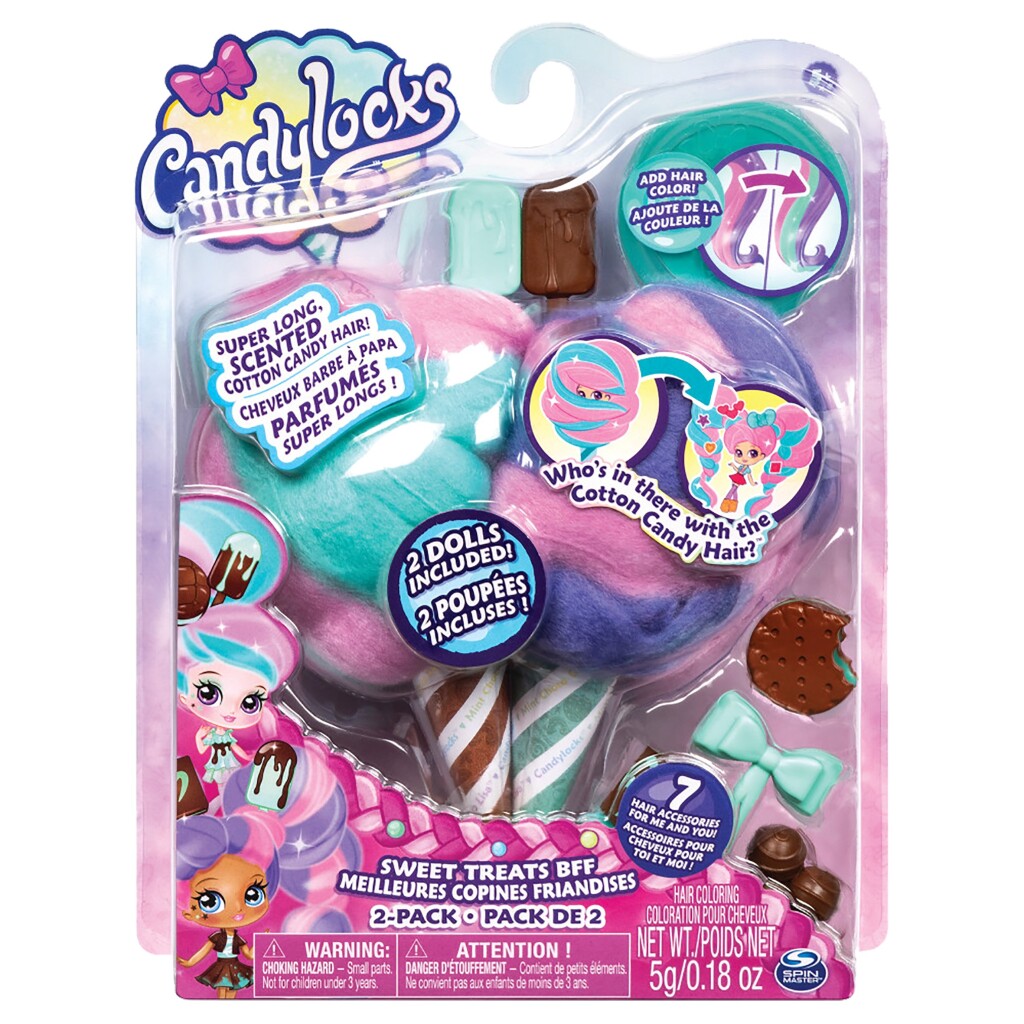 Spin master candylocks svedgodbidder bff med 2 dukker