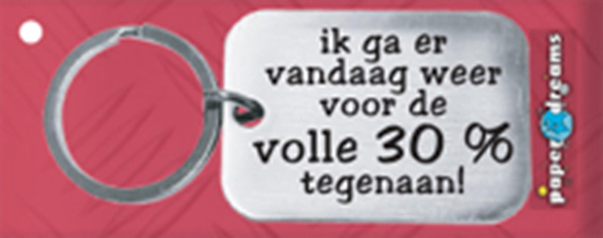 Paperdreams nøglering 30% nøglering 30%