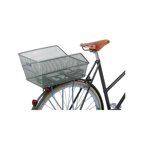 Basil Cento - cykelkurv - på bagsiden - Olive Green