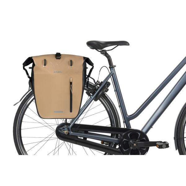 Basilikum taske rivo l enkelt sand sort | mik kroge | 15 l