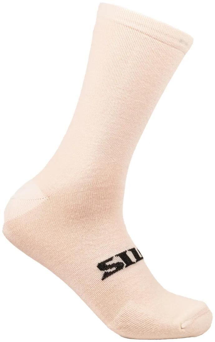 Silca sokker grus uld strømpe strømpe grus uld str xl hvid